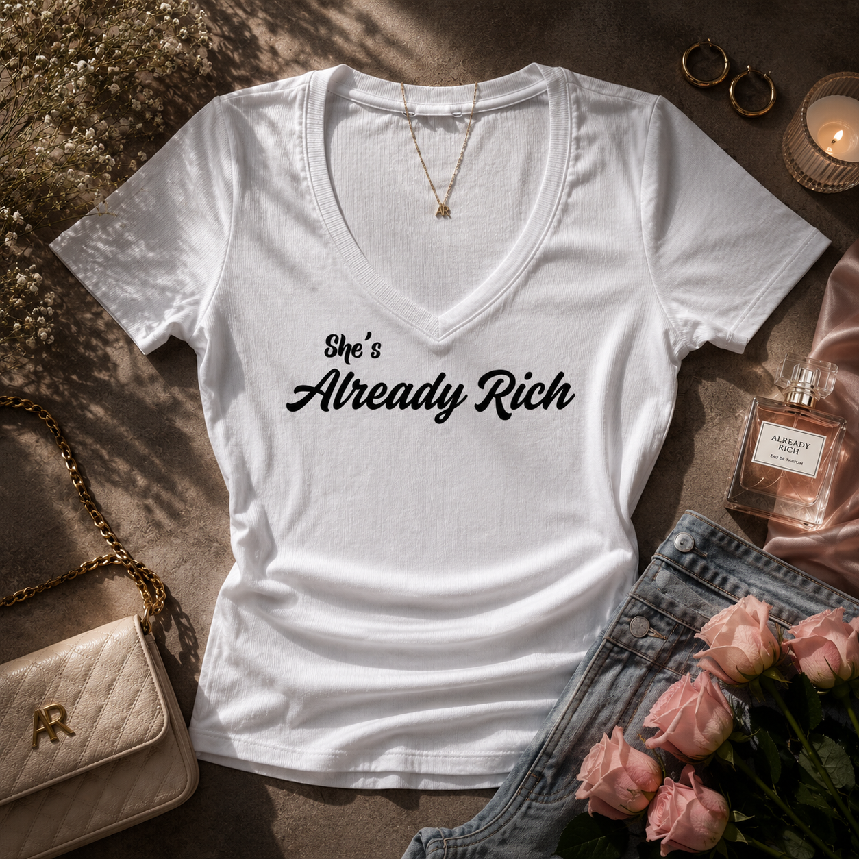 She's Already Rich T-Shirt