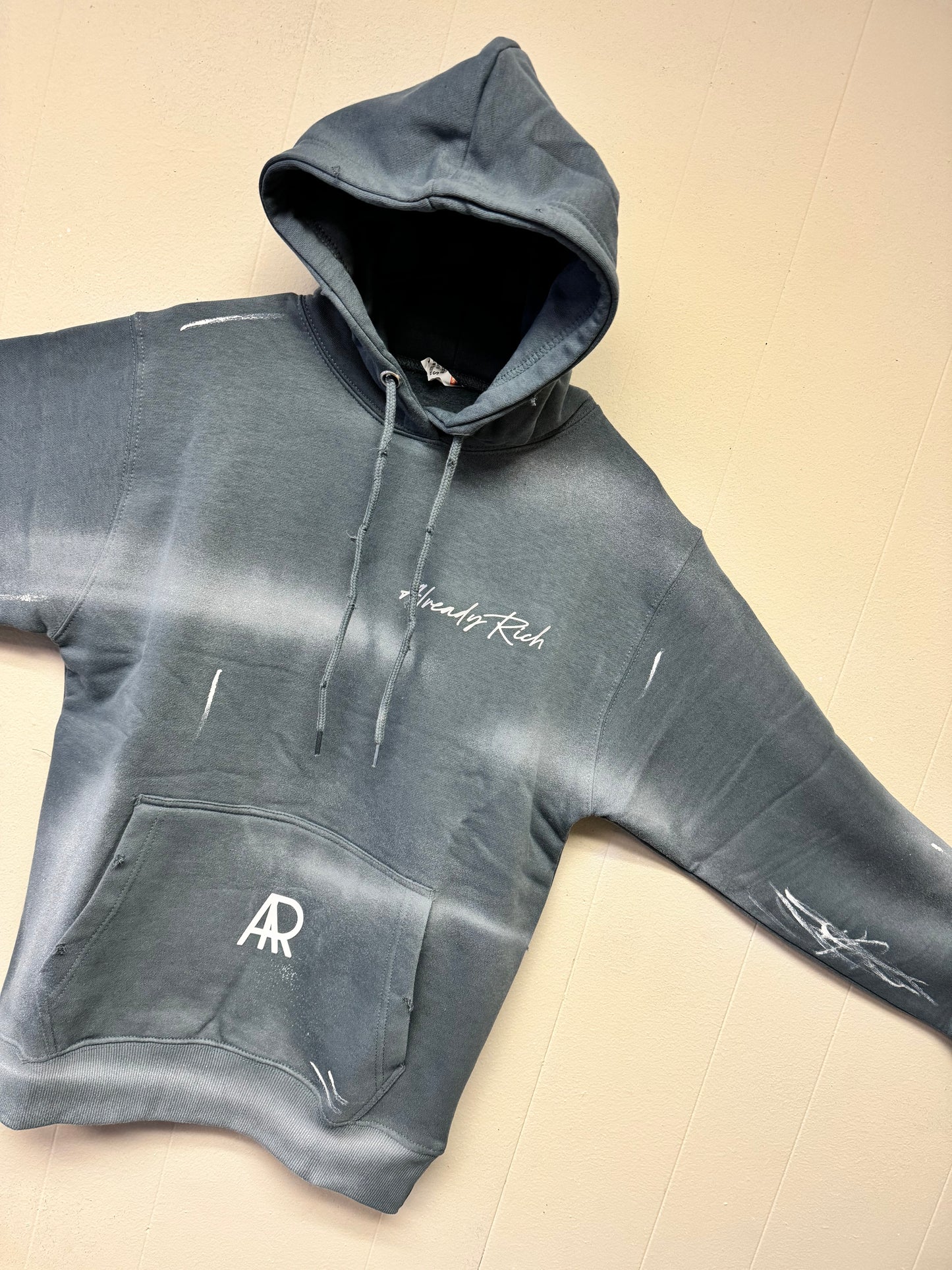 Ar Hoodie (Distress Painted)