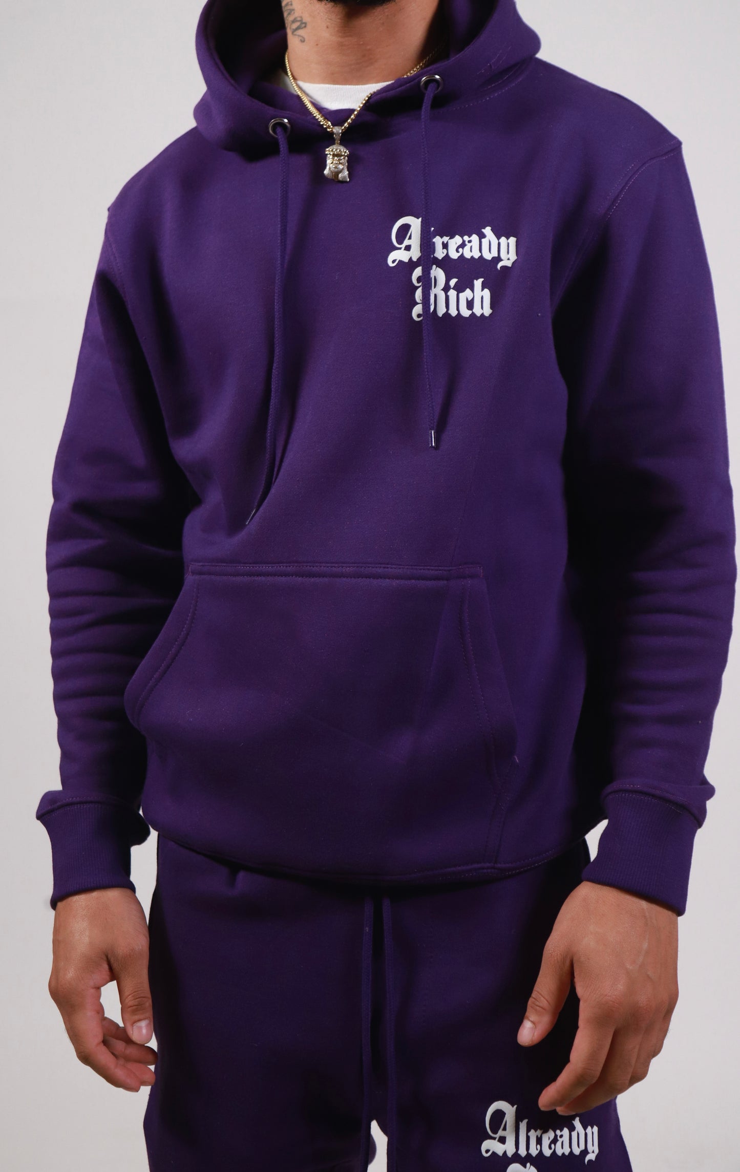 Purple Sweat Suit (Stacked)